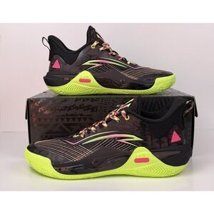 Kyrie Anta Kai 1 Speed Basketball Shoe Men Sz 13 Black Brown Yellow 8125B1128S-8